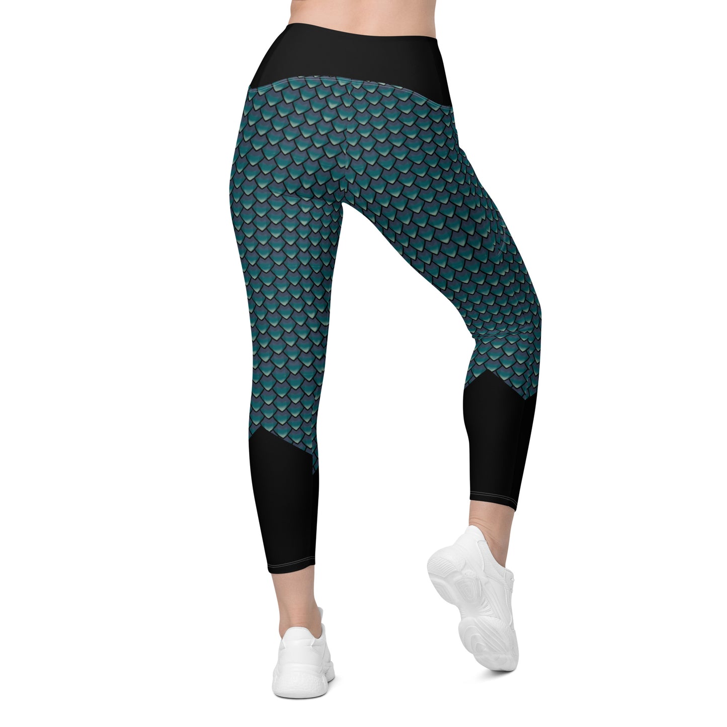 Dark Dragon Leggings with Pockets