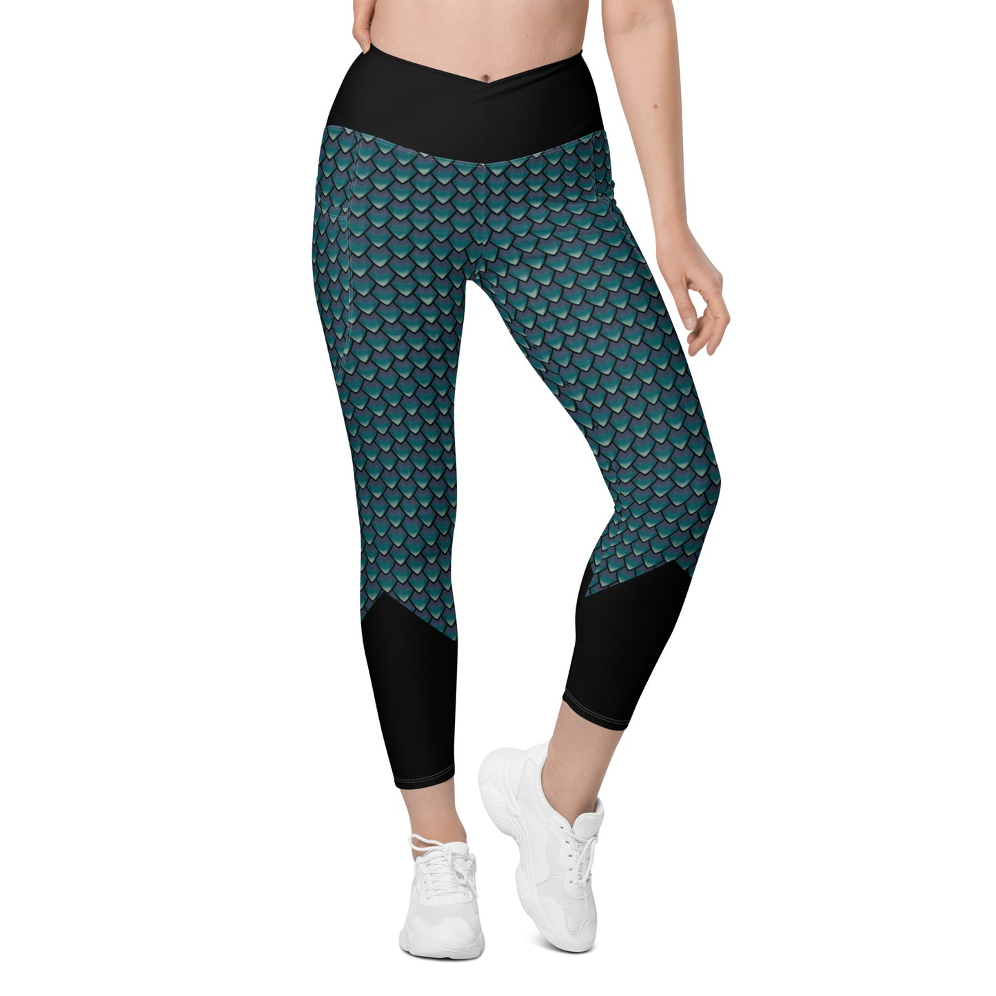 Dark Dragon Leggings with Pockets