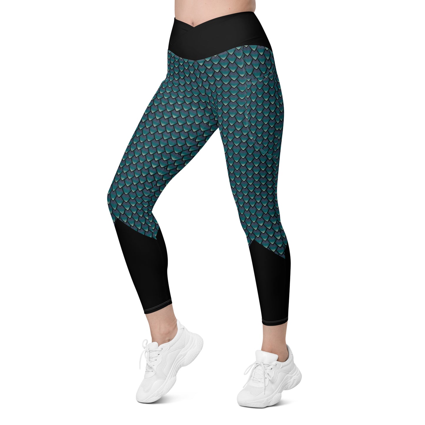 Dark Dragon Leggings with Pockets