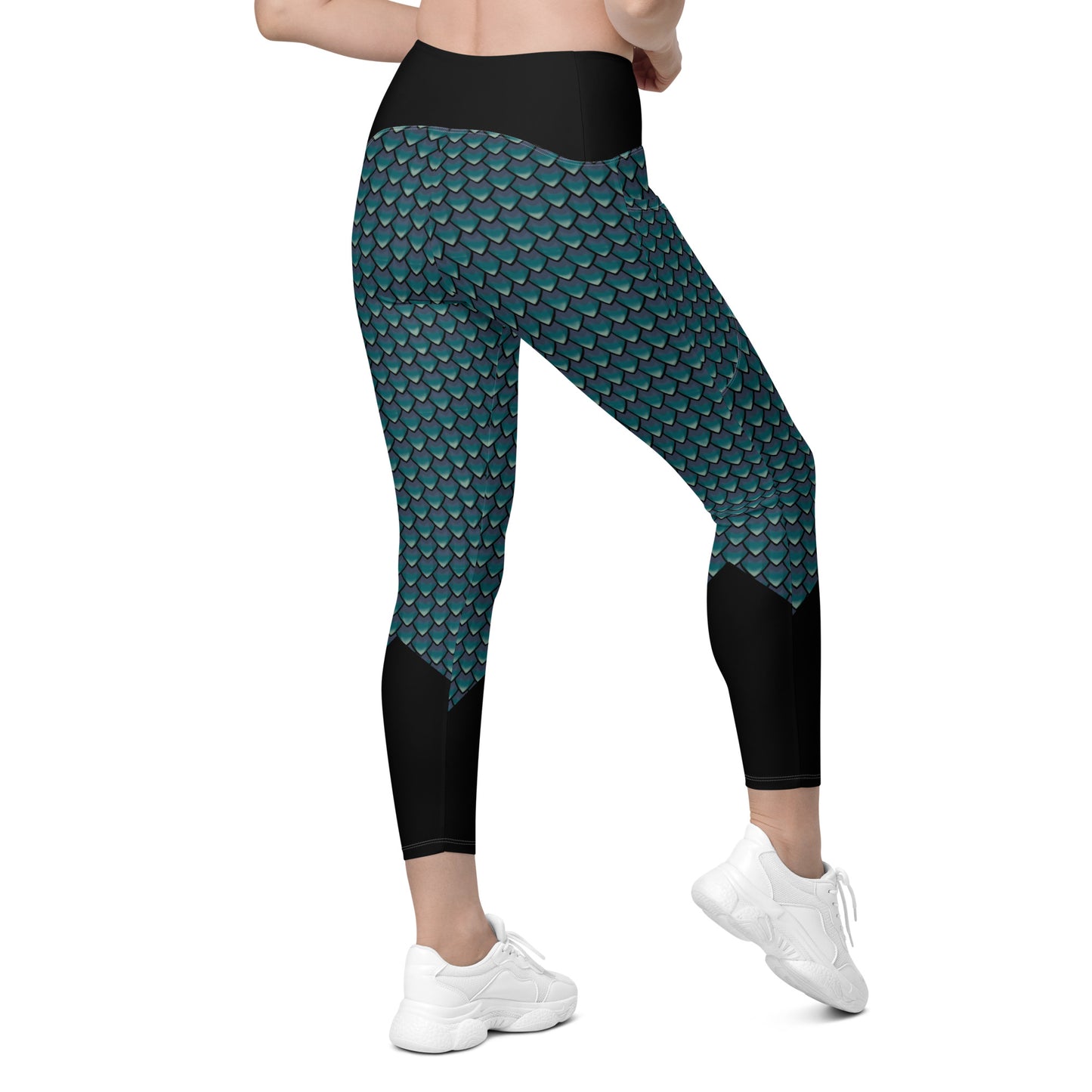 Dark Dragon Leggings with Pockets